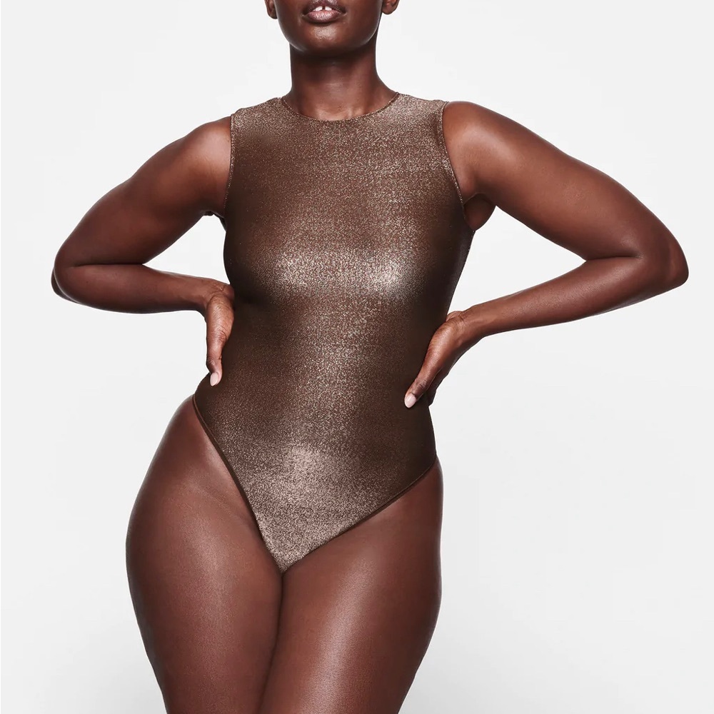 Skims Shimmer Bodysuit Size 3X NWT - Picture 2 of 3